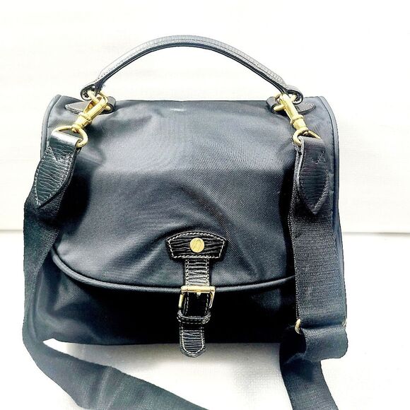 Gold Pfeil Leather Shoulder Bag - Picture 1 of 6